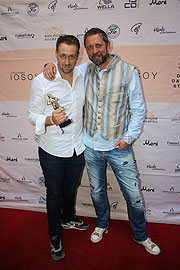 Ryan Gosling Double Ludwig Lehner, Trachtendesigner Manfred May (Trachtenwahnsinn) (©Foto: Martin Schmitz)